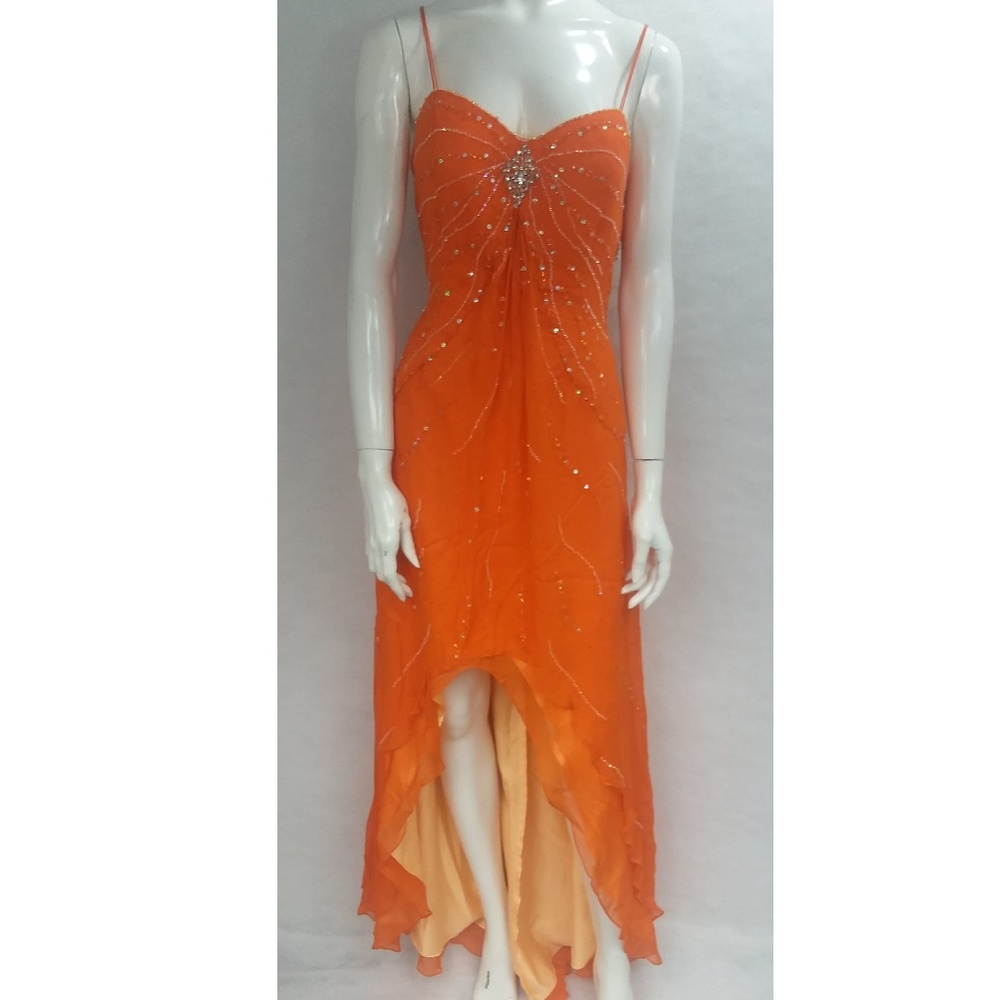Orange Prom Dress